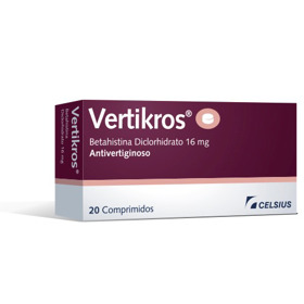 Imagen de VERTIKROS 16 mg [20 comp.]