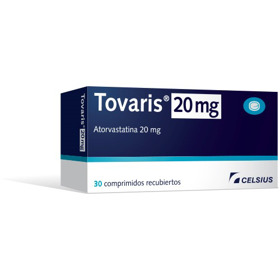 Imagen de TOVARIS 20 20 mg [30 comp.]