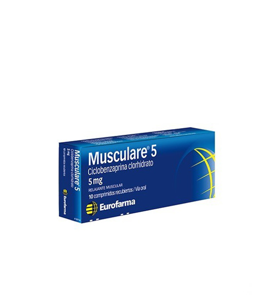 Imagen de MUSCULARE  5 5 mg [10 comp.]