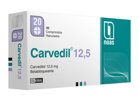 Imagen de CARVEDIL 12.5 12,5 mg [20 comp.]