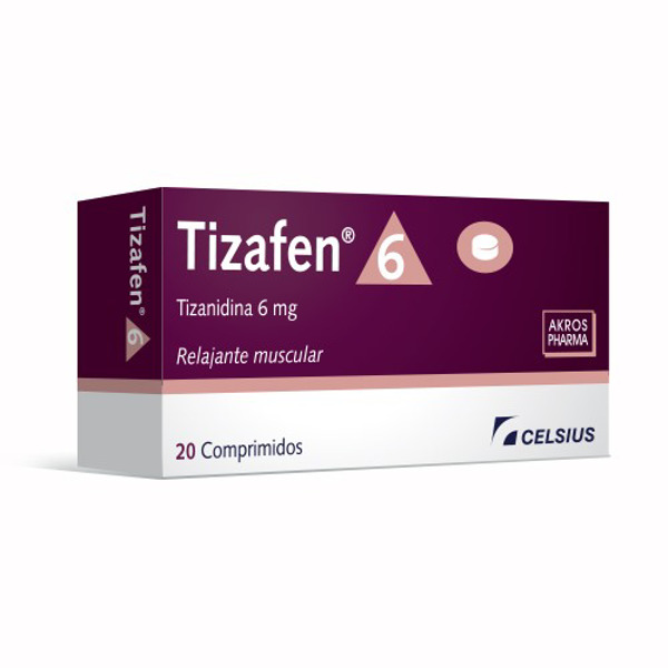 Imagen de TIZAFEN 6 6 mg [20 comp.]