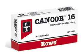 Imagen de CANCOR 16 16 mg [30 comp.]
