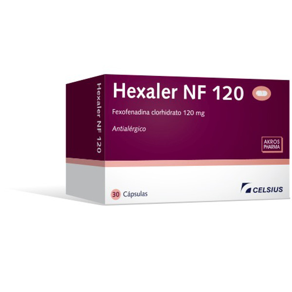 Imagen de HEXALER 120 NF 120 mg [30 comp.]
