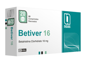 Imagen de BETIVER 16 16 mg [20 comp.]