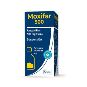 Imagen de MOXIFAR 500 SUSPENSION 500 mg [70 ml]