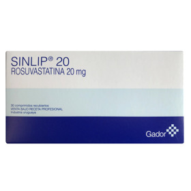 Imagen de SINLIP 20 20 mg [30 comp.]