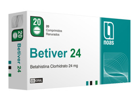 Imagen de BETIVER 24 24 mg [20 comp.]
