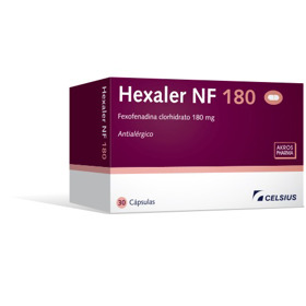 Imagen de HEXALER 180 NF 180 mg [30 comp.]