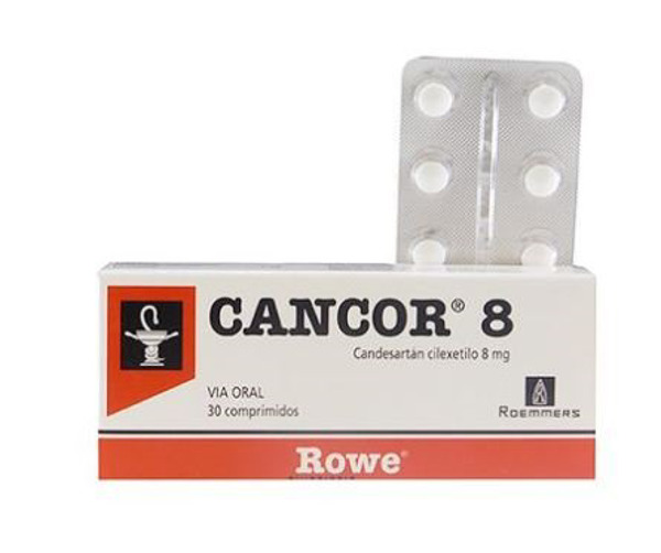 Imagen de CANCOR  8 8 mg [30 comp.]