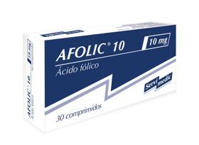 Imagen de AFOLIC 10 10 mg [30 comp.]