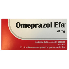 Imagen de OMEPRAZOL EFA 20 20 mg [30 cap.]