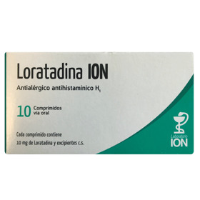 Imagen de LORATADINA ION 10 mg [10 comp.]