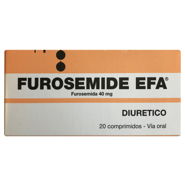 Imagen de FUROSEMIDE ANTIA MOLL 40 mg [20 comp.]