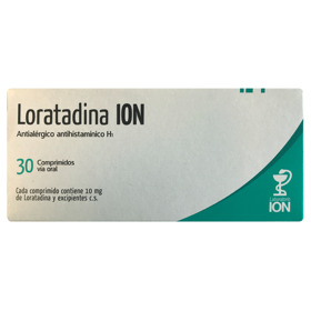 Imagen de LORATADINA ION 10 mg [30 comp.]