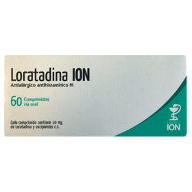 Imagen de LORATADINA ION 10 mg [60 comp.]