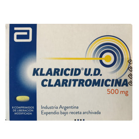 Imagen de KLARICID UD 500 mg [8 comp.]