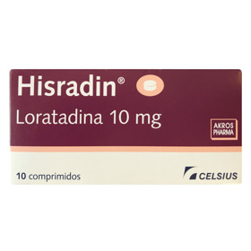 Imagen de HISRADIN 10 mg [10 comp.]