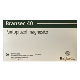 Imagen de BRANSEC 40 mg [20 comp.]