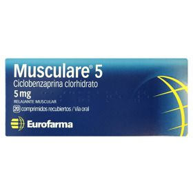 Imagen de MUSCULARE  5 5 mg [20 comp.]