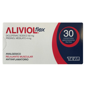 Imagen de ALIVIOL FLEX 50+4mg [30 comp.]
