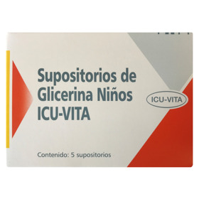 Imagen de SUPOSITORIOS GLICERINA ICU INFANTIL 1,4 gr [5 sup.]