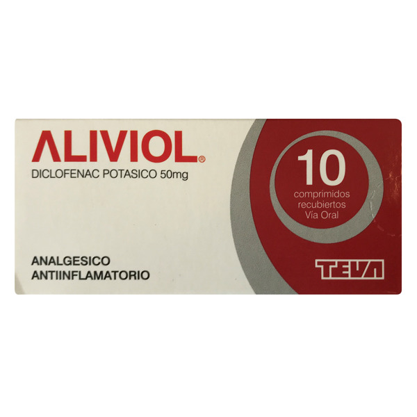 Imagen de ALIVIOL 50 mg [10 comp.]