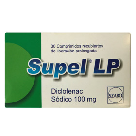 Imagen de SUPEL LP 100 mg [30 comp.]