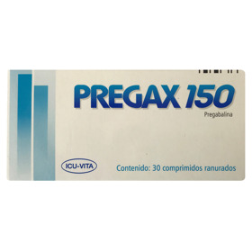 Imagen de PREGAX 150 RANURADOS 150 mg [30 comp.]