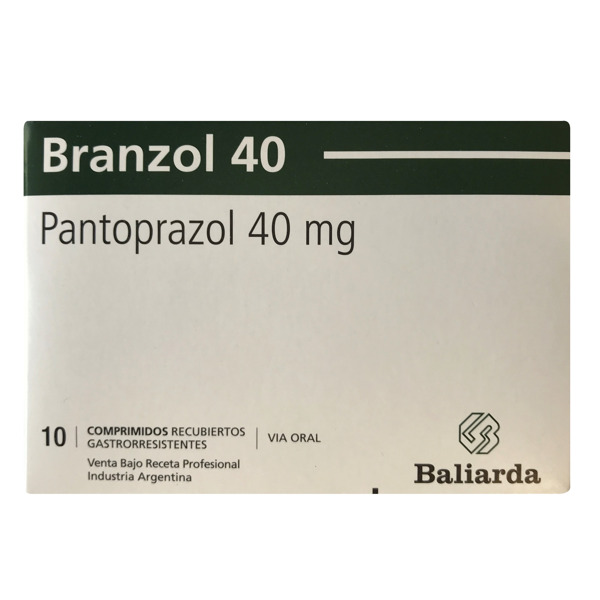 Imagen de BRANZOL 40 40 mg [10 comp.]