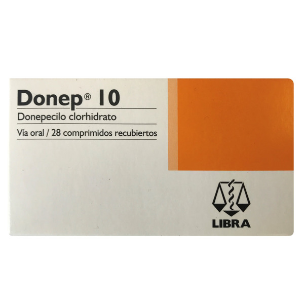 Imagen de DONEP 10 10 mg [28 comp.]