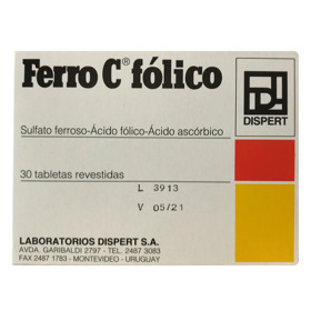 Imagen de FERRO C FOLICO 300+.35+150 [30 tab.]