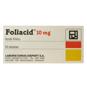 Imagen de FOLIACID 10 10 mg [20 comp.]