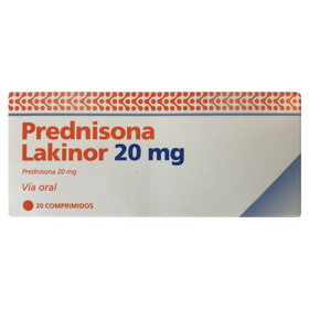 Imagen de PREDNISONA 20 LAKINOR 20 mg [20 comp.]