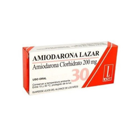 Imagen de AMIODARONA LAZAR 200 mg [30 comp.]