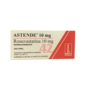 Imagen de ASTENDE 10 10 mg [42 comp.]