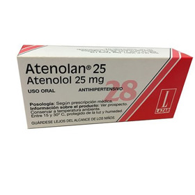 Imagen de ATENOLAN  25 25 mg [28 comp.]