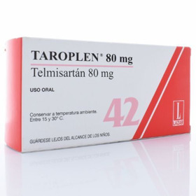 Imagen de TAROPLEN 80 80 mg [42 comp.]