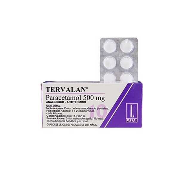 Imagen de TERVALAN 500 mg [10 comp.]
