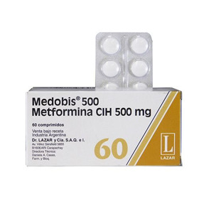 Imagen de MEDOBIS  500 500 mg [60 comp.]
