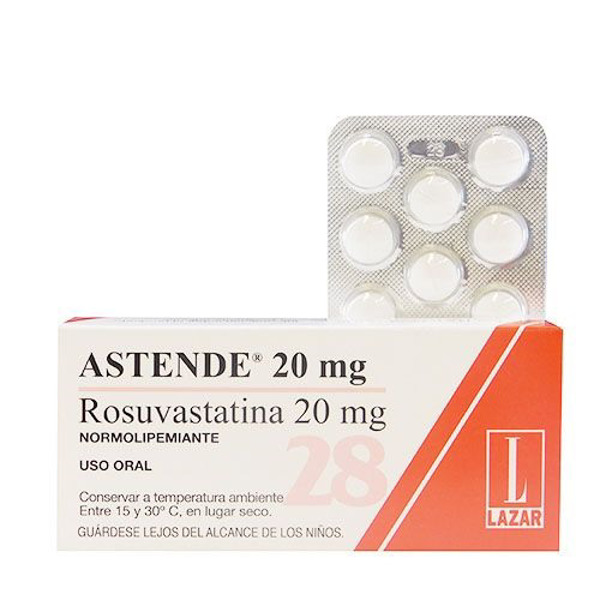 Imagen de ASTENDE 20 20 mg [28 comp.]