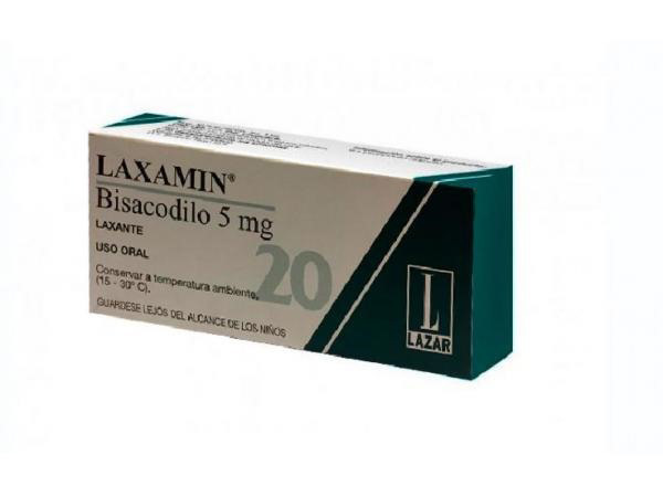 Imagen de LAXAMIN NF 5 mg [20 comp.]