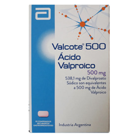 Imagen de VALCOTE 500 500 mg [20 tab.]