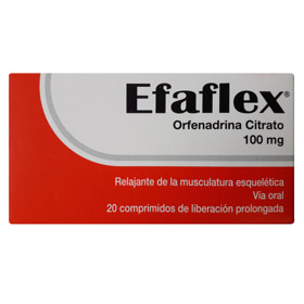 Imagen de EFAFLEX 100 mg [20 comp.]