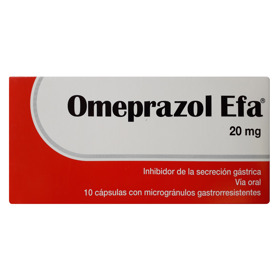 Imagen de OMEPRAZOL EFA 20 20 mg [10 cap.]