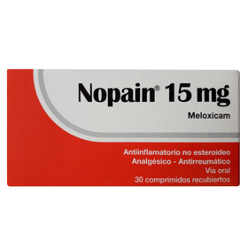 Imagen de NOPAIN 15 15 mg [30 comp.]