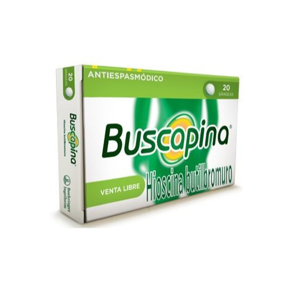 Imagen de BUSCAPINA GRAGEAS 10 mg [20 comp.]