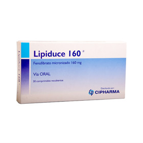 Imagen de LIPIDUCE 160 mg [30 comp.]