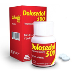Imagen de DOLOSEDOL  500 FRASCO 500 mg [50 comp.]