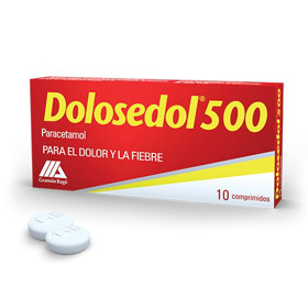 Imagen de DOLOSEDOL  500 500 mg [10 comp.]