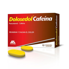 Imagen de DOLOSEDOL CAFEINA 500mg+75mg [10 comp.]
